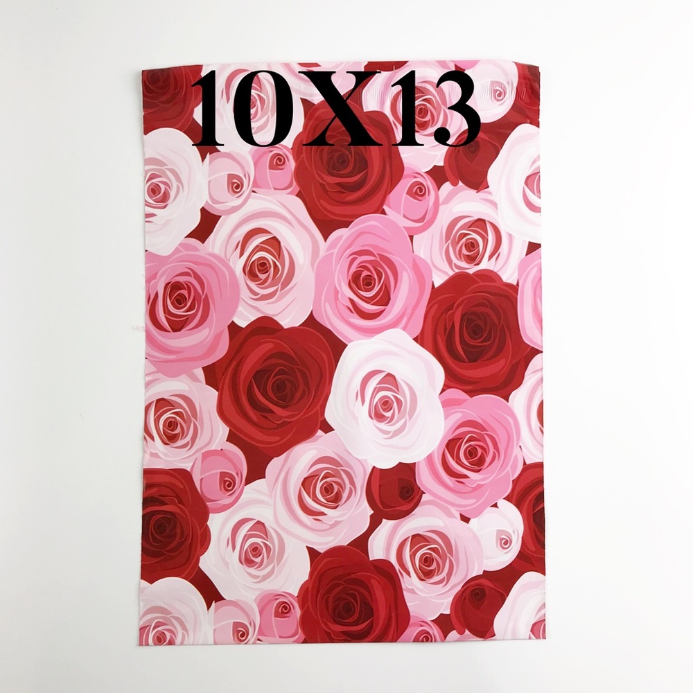 50 Pack | Roses Designer Polly Mailers